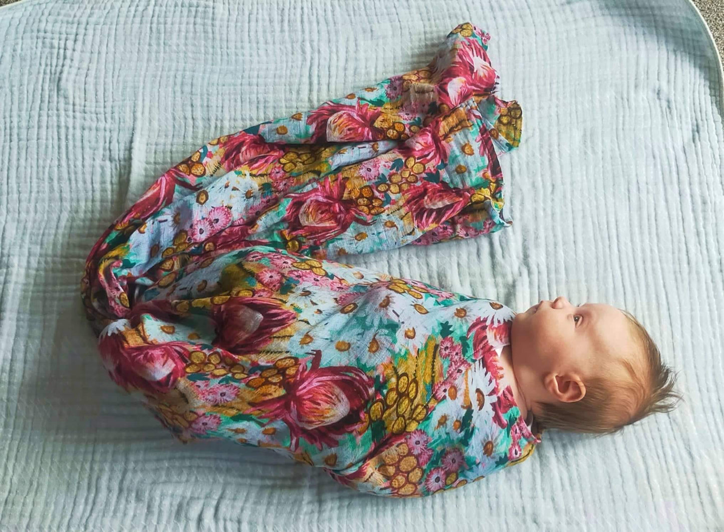 Muslin Baby Swaddle & multipurpose wrap
