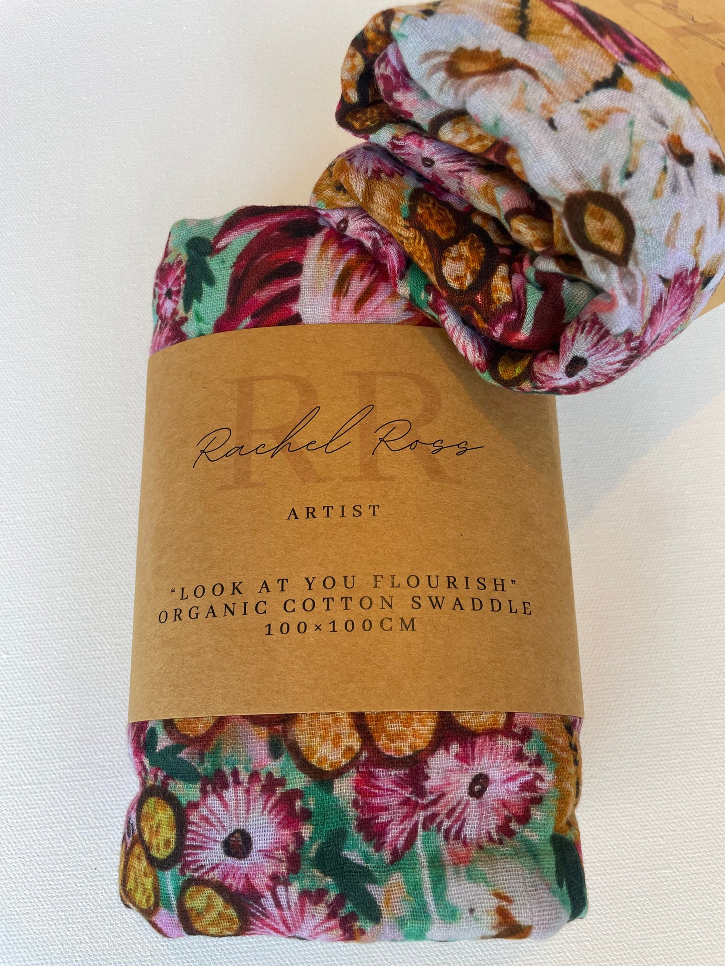 Muslin Baby Swaddle & multipurpose wrap