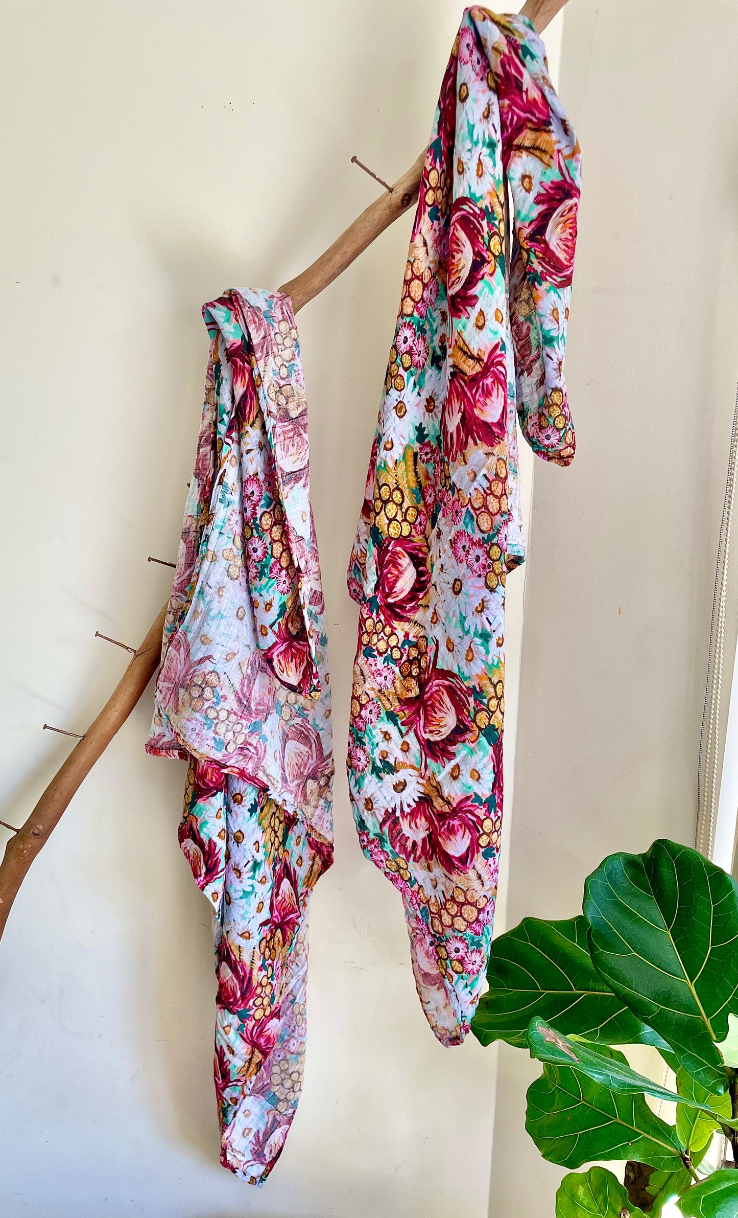 Muslin Baby Swaddle & multipurpose wrap