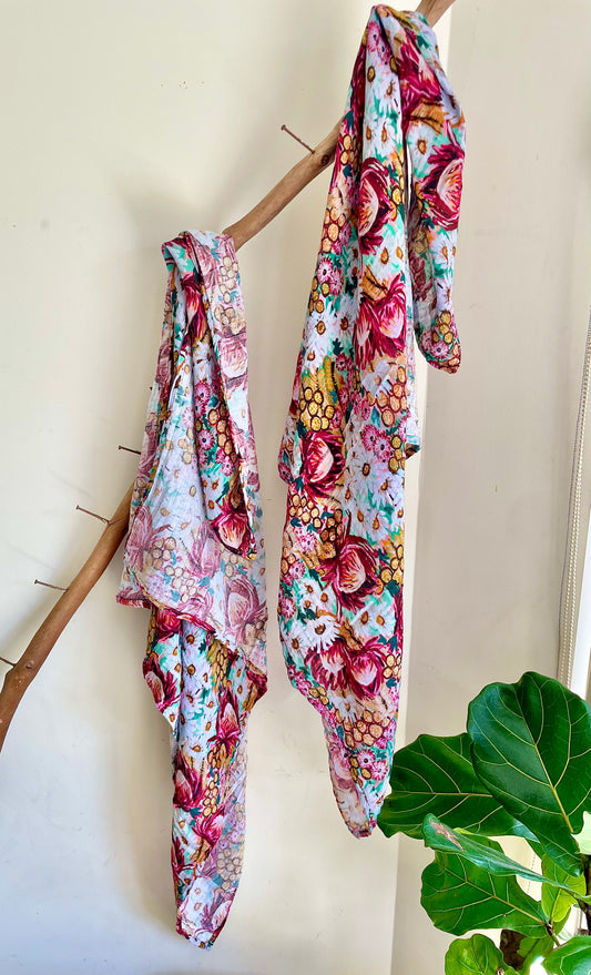 Muslin Baby Swaddle & multipurpose wrap