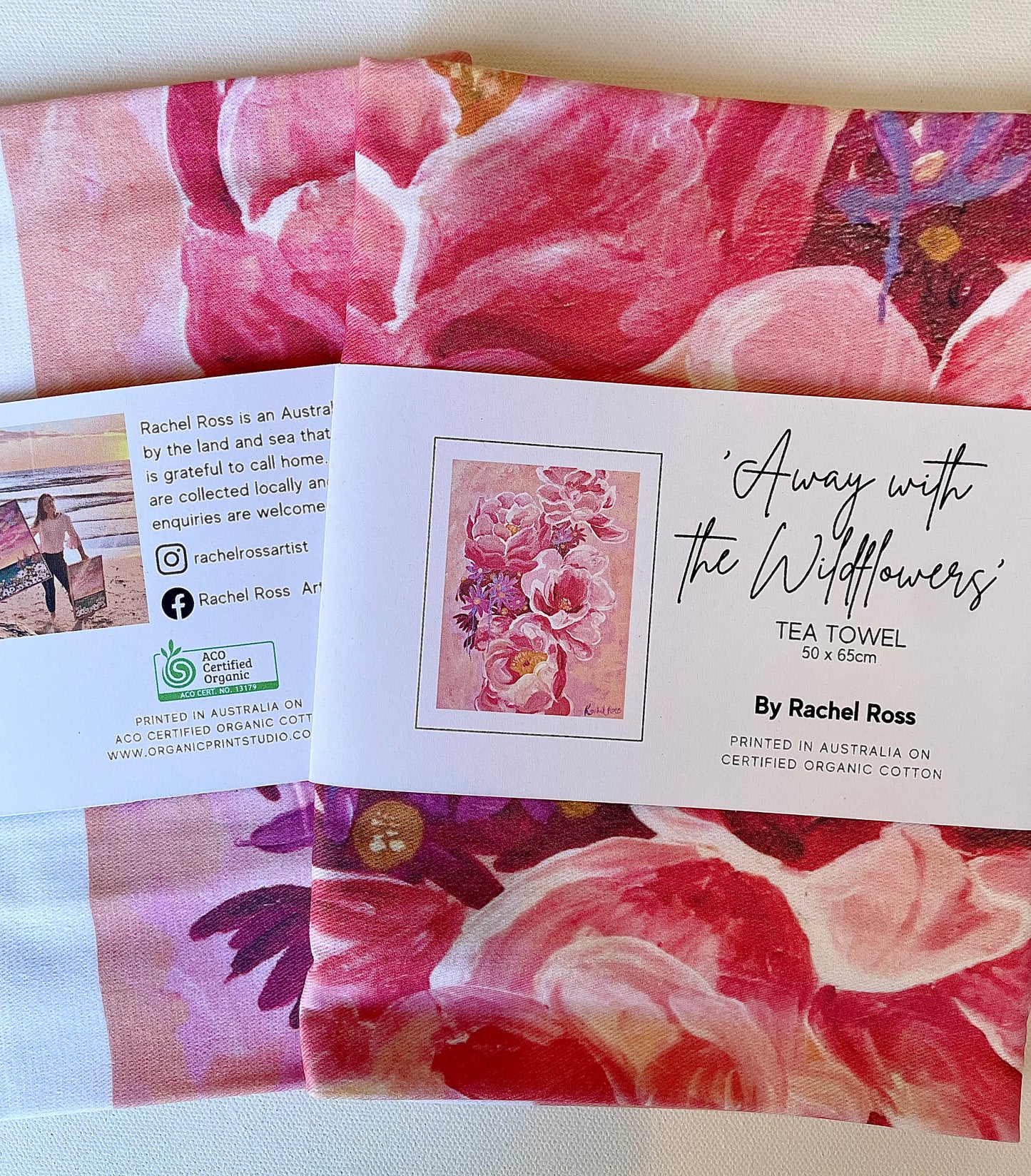 Wildflowers Tea Towel